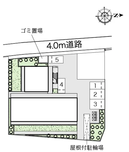 ★手数料０円★西東京市中町　月極駐車場（LP）